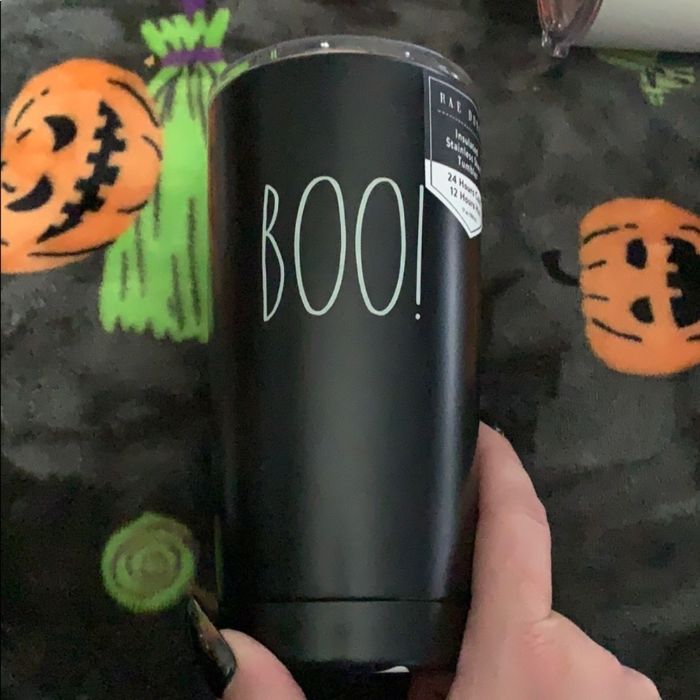 Boo! Rae Dunn Halloween Tumbler